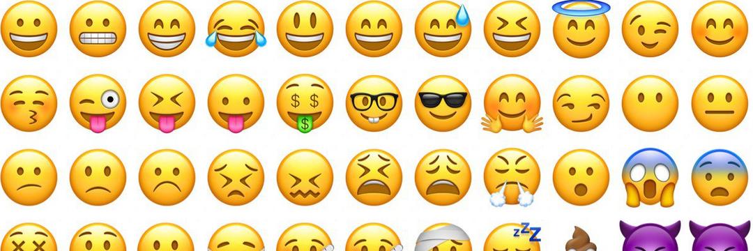 Breve reflexão sobre os emojis e emoticons nas mídias sociais